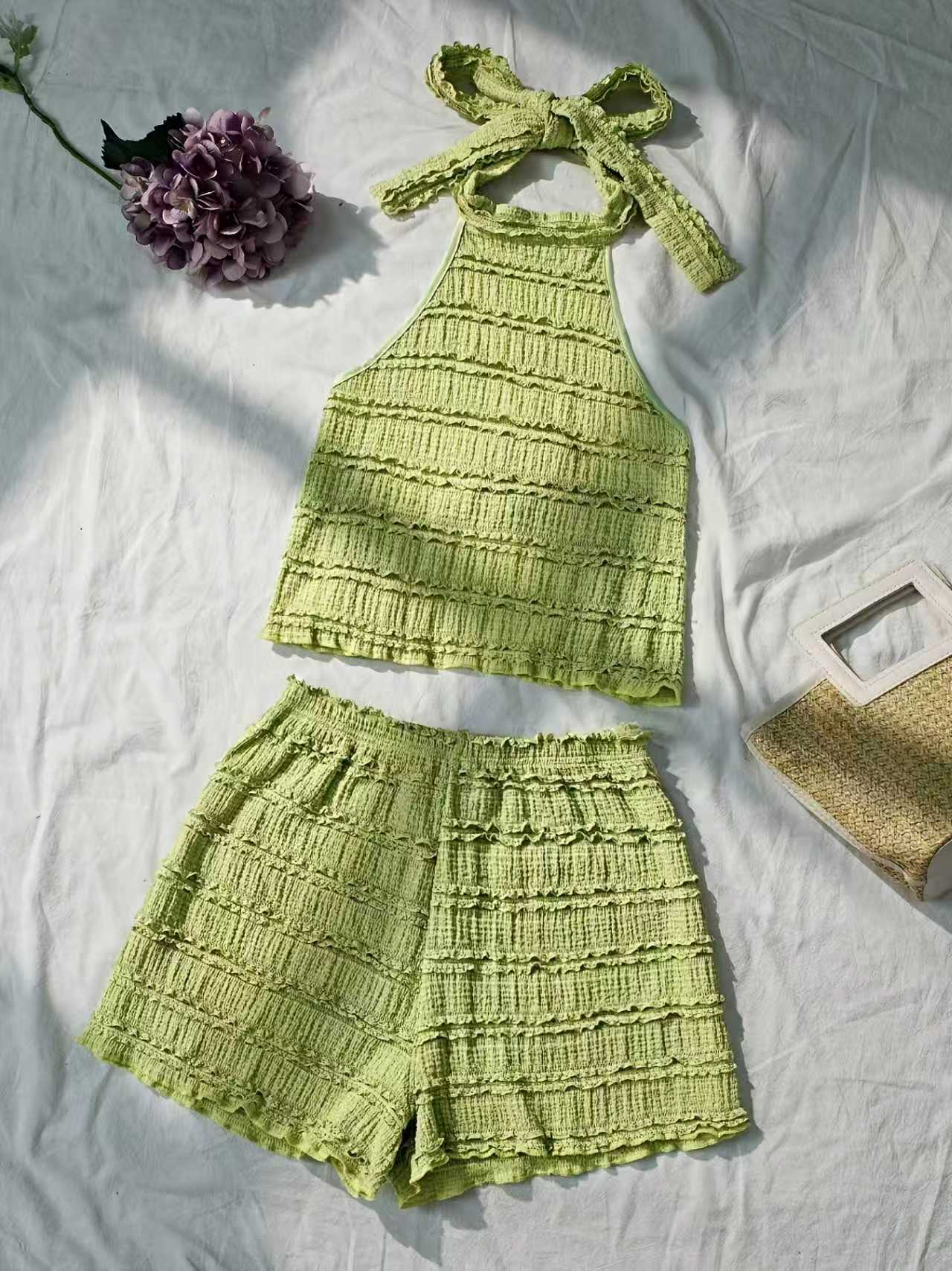 Cami Top Lace - Damen Sommer Europäischer und Amerikanischer Urlaubsstil