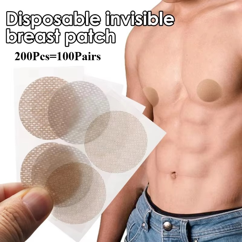 200 stücke Unsichtbare Männer  – Nipple Cover Pasties Bewertung und Preis